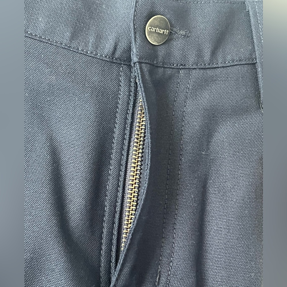 Carhartt Men’s Navy Size 30 Rugged Work Shorts Navy Blue Side Pocket
Inseam: 10” - Picture 14 of 16